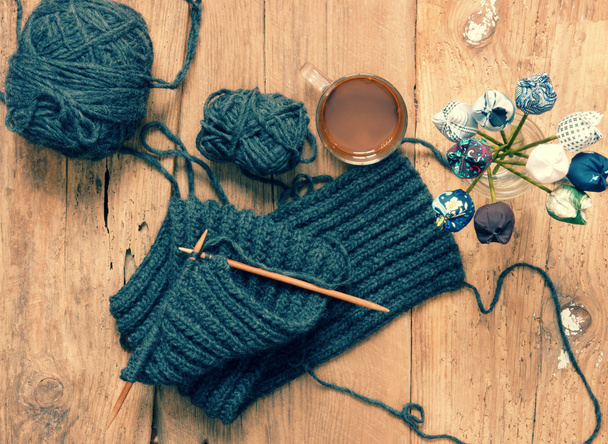 Подарунок ручної роботи, особливий день, зима, трикотаж, шарф
 - Фото, зображення