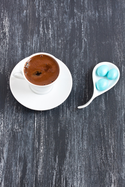 turkish coffee and candies - Foto, afbeelding