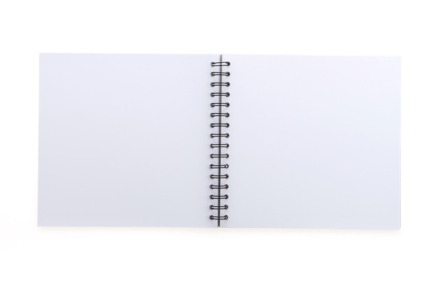 Papel de cuaderno en blanco
 - Foto, imagen