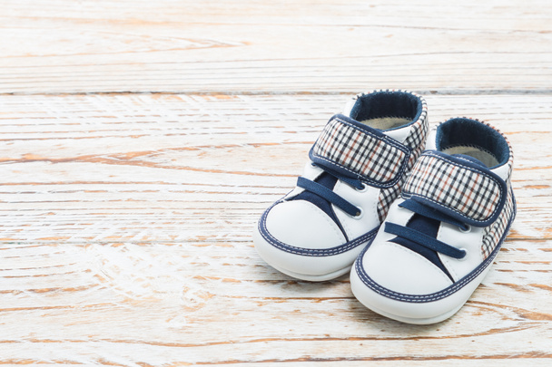 Lindos zapatos de bebé
 - Foto, imagen