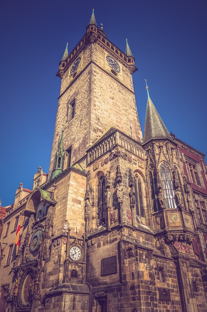 Астрономические часы в Праге - ретро и винтажный стиль
 - Фото, изображение