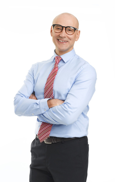 financial adviser with arms crossed - Photo, Image