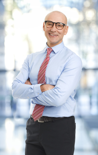 executive sales man at workplace - Fotó, kép