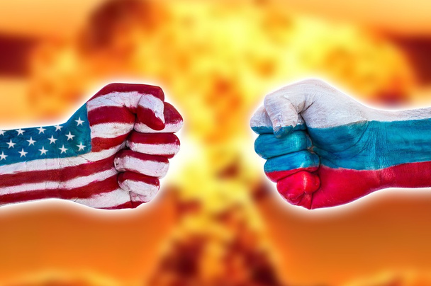 EUA versus Rússia
 - Foto, Imagem