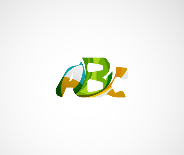 Abc company logo. Vector illustration. - Vector, Image