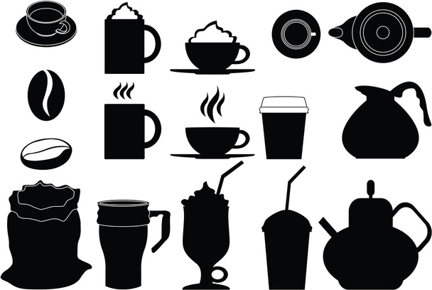 Collezione caffè
 - Vettoriali, immagini