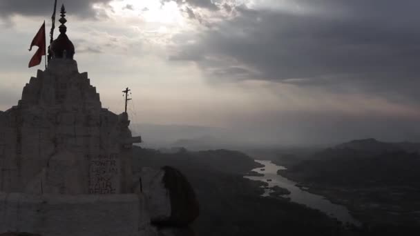 Landschaften in Hampi, Karnataka, Indien - Filmmaterial, Video