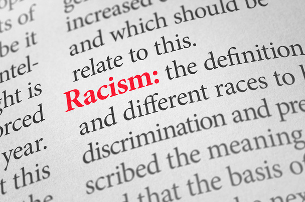 Sanan rasismi määritelmä sanakirjassa
 - Valokuva, kuva