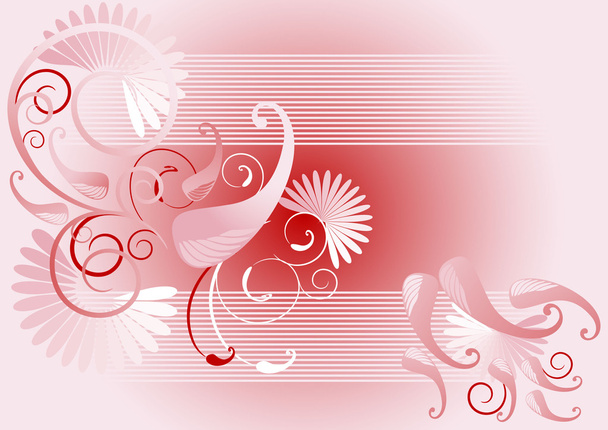 Red background with peppercorn.Banner.Postcard. - Vector, Image