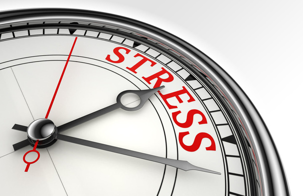 piros stressz szó fogalom óra - Fotó, kép