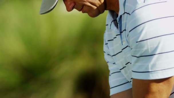 mužské golfové hráče golfu - Záběry, video