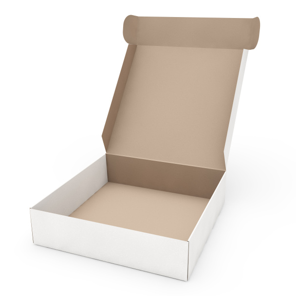 caja de cartón abierta - Foto, imagen