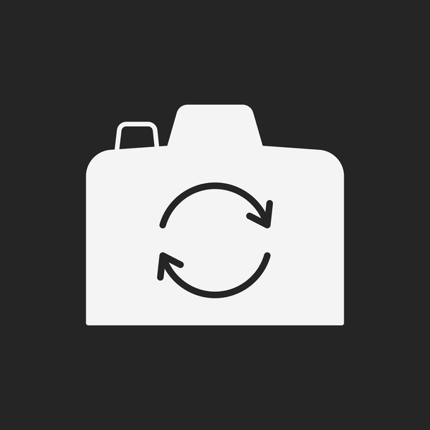 camera icon - Vector, Image