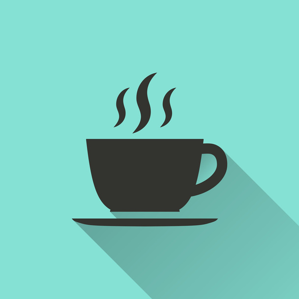 Coffee cup icon - Вектор, зображення