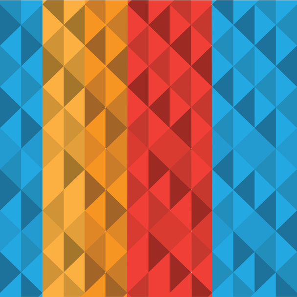 Πολύγωνο χρώμα σχεδίου της εκτύπωσης δαπέδου - Διάνυσμα, εικόνα