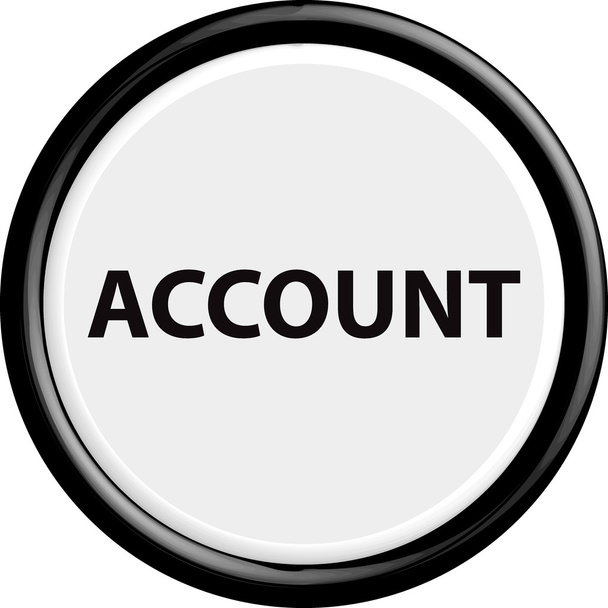 Button account  - Vector, Image