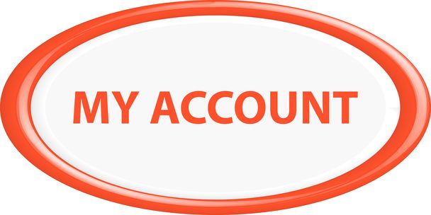 Button my account  - Vector, Image