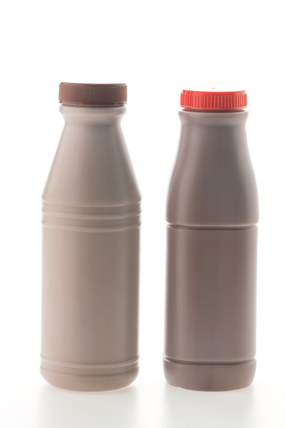 Chocolate Milk bottles - Photo, Image