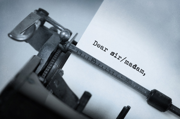 máquina de escrever vintage - Foto, Imagem