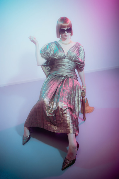 Retro Glam Woman - Valokuva, kuva