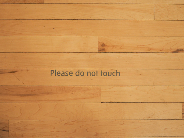 No toques.
 - Foto, Imagen