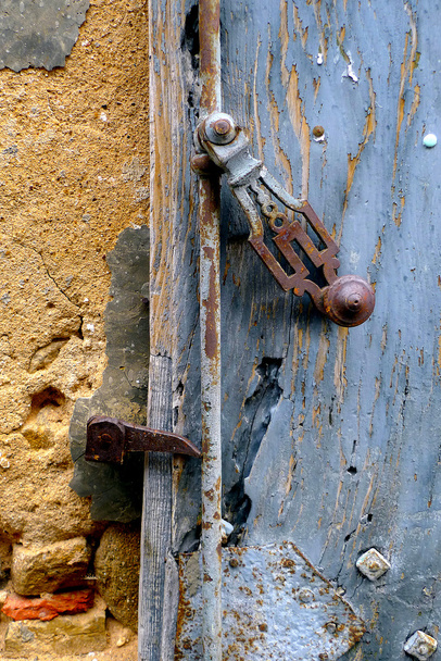 Old lock of an old door - Photo, Image