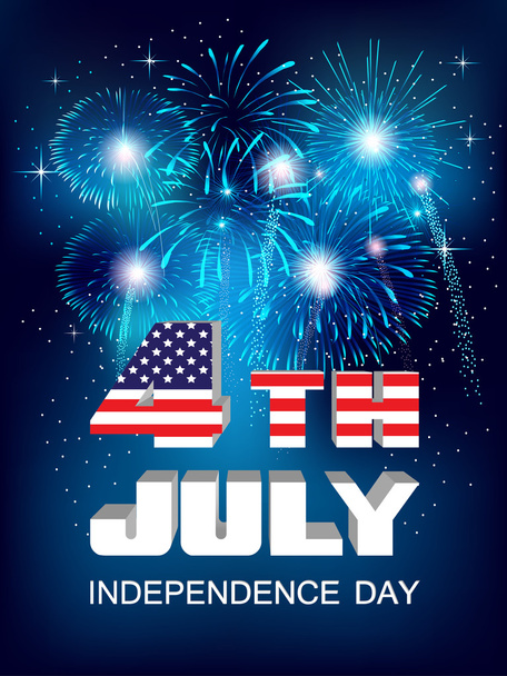 Fourth of July - Vector, imagen
