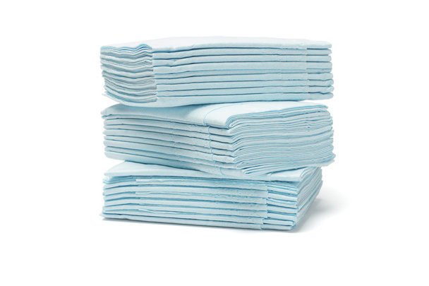 modrá skládací tkáně papíry - Fotografie, Obrázek