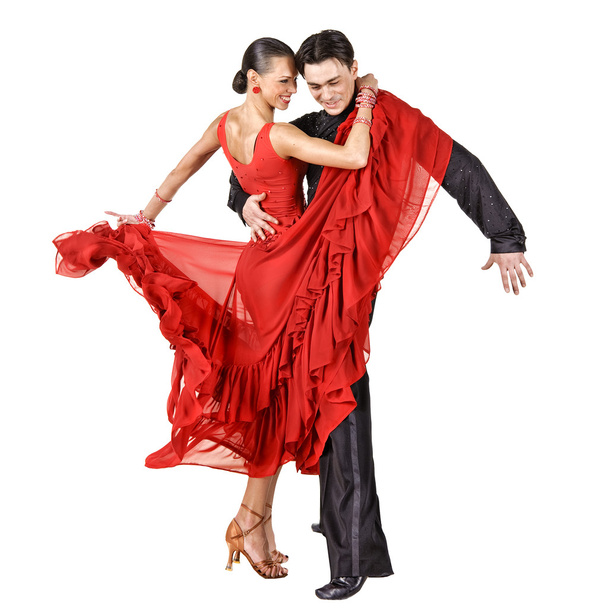 Bailarines latinos en acción
 - Foto, Imagen