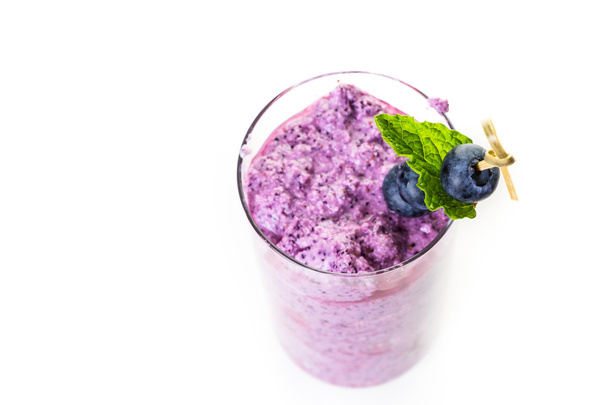 fresh Blueberry smoothie - Foto, imagen