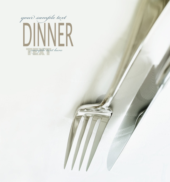 Fork and knife - Foto, Imagen