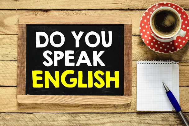 Você fala inglês? - Foto, Imagem