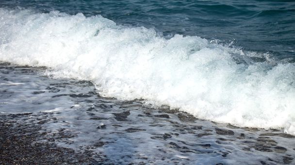 espuma de onda do mar
 - Foto, Imagem