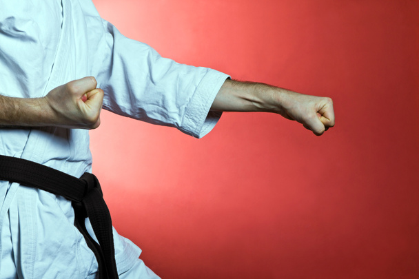 trénink karate - Fotografie, Obrázek
