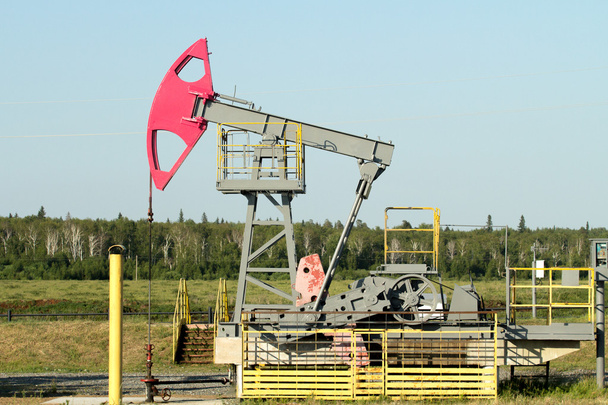 Close-up of oil pump - Photo, Image