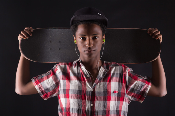 Young Skater boy - Фото, изображение