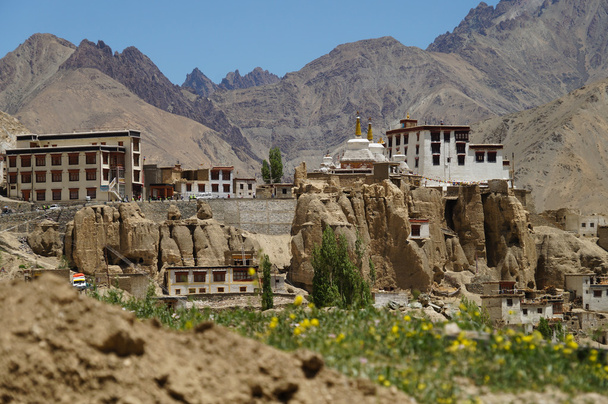 lamayuru buddhistisches Kloster in ladakh, Indien. - Foto, Bild