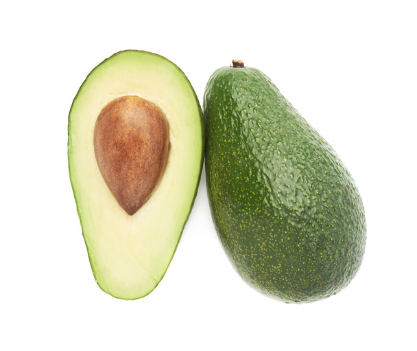 Cut in half avocado fruit - Foto, Imagen