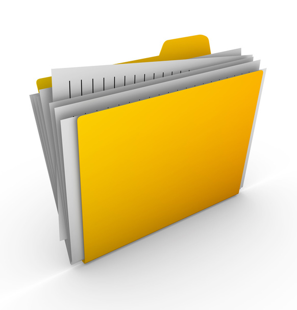 Dossier jaune
 - Photo, image