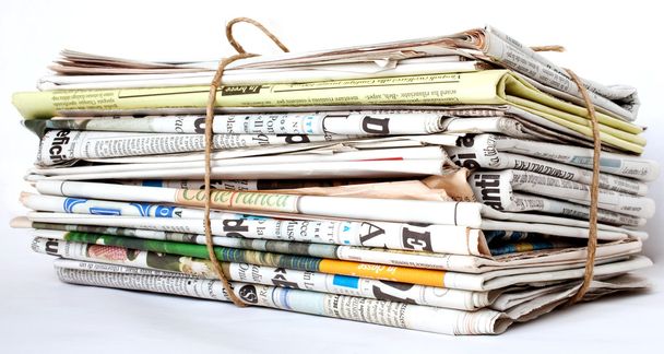 Montón de periódicos
 - Foto, Imagen