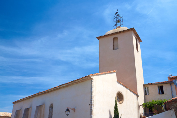 Bell tower of the medieval church - Fotó, kép