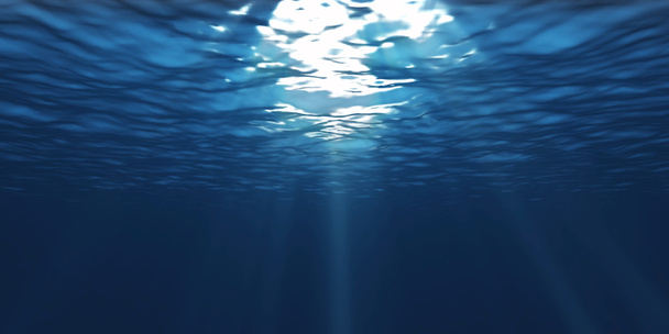 Licht unter Wasser  - Foto, Bild