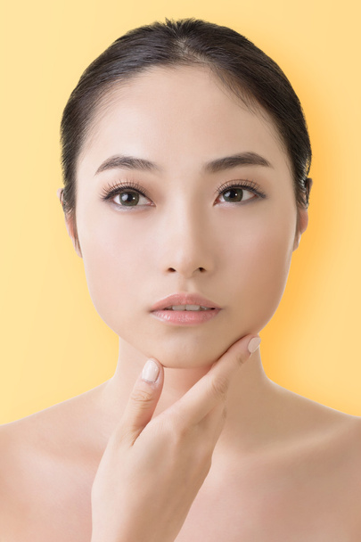 Asian beauty face - Foto, afbeelding