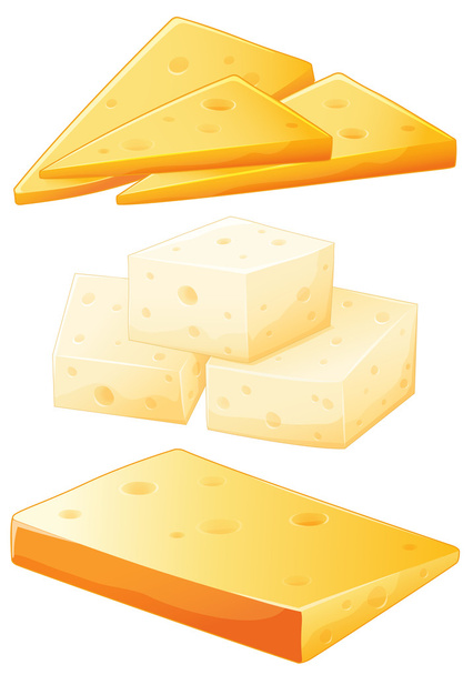 Peynir - Vektör, Görsel