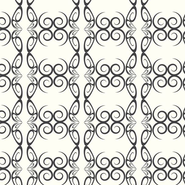 lignes de motif sans couture courbe monochrome fond vectoriel
 - Vecteur, image