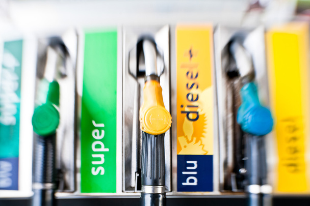 Detail of a petrol pumps i - Photo, image