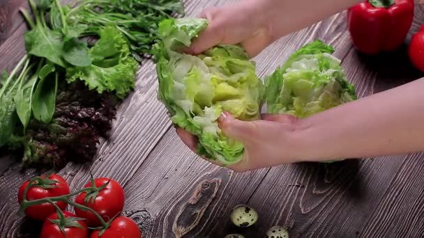 Vegetable still life. - Footage, Video