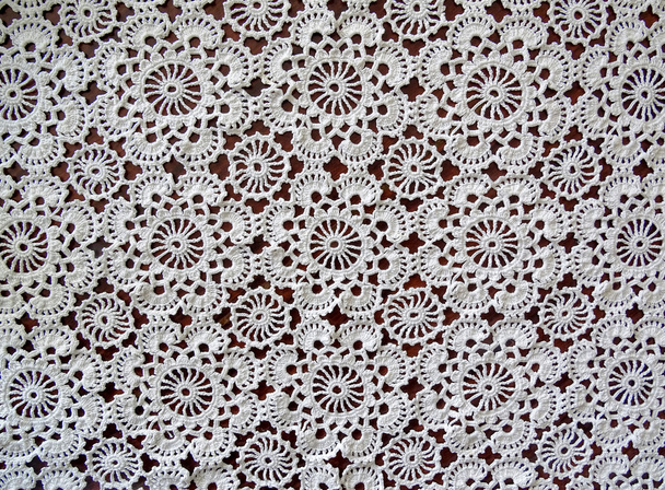 Handmade knitting, background - Photo, Image