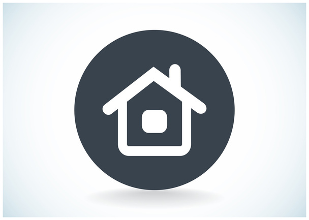 Home simple web icon - Wektor, obraz