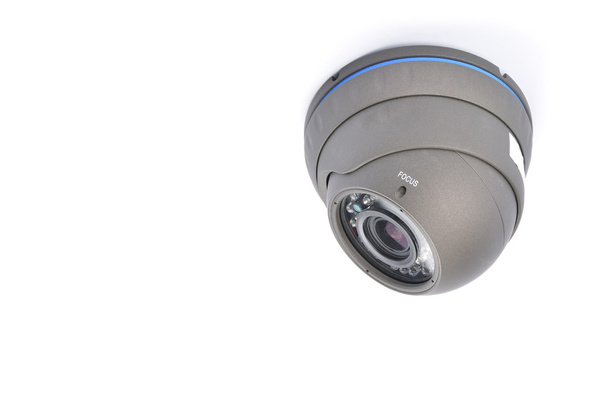 Digital Video Recorder and video surveillance dome cameras. - Zdjęcie, obraz